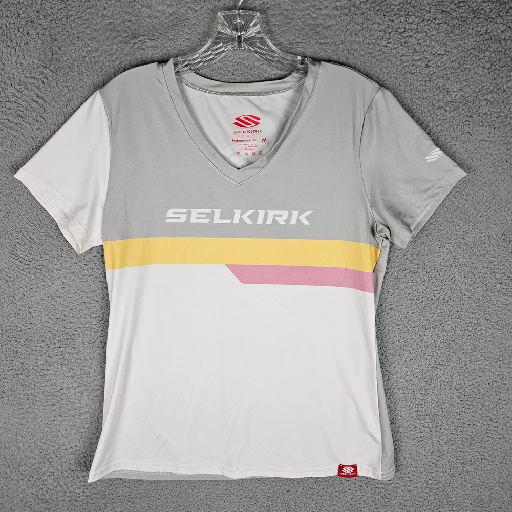 Selkirk T-Shirt Womens Medium Pickleball Performance Legacy Line Short Sleeve